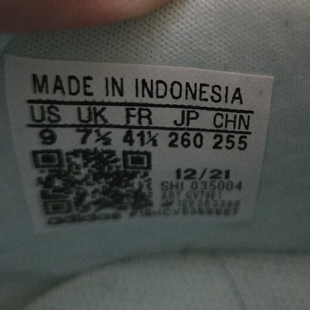Adidas Band White Sneakers with Cushioned Midsole - Picture 3 of 3